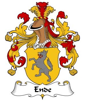 German/E/Ende-Crest-Coat-of-Arms