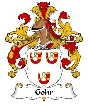 German/G/Gohr-Crest-Coat-of-Arms