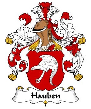 German/H/Hauben-Crest-Coat-of-Arms