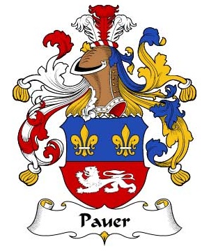 German/P/Pauer-Crest-Coat-of-Arms