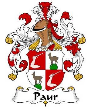 German/P/Paur-Crest-Coat-of-Arms