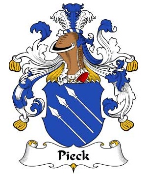 German/P/Pieck-Crest-Coat-of-Arms