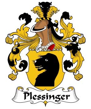 German/P/Plessinger-Crest-Coat-of-Arms