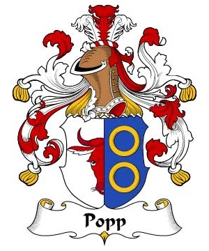 German/P/Popp-Crest-Coat-of-Arms