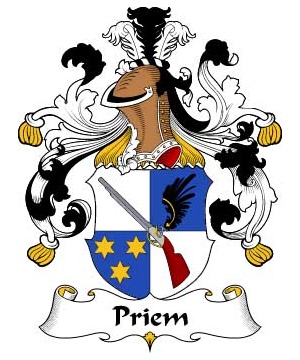 German/P/Priem-Crest-Coat-of-Arms