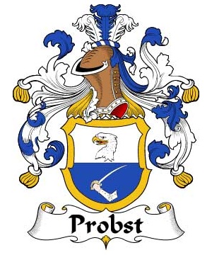 German/P/Probst-Crest-Coat-of-Arms