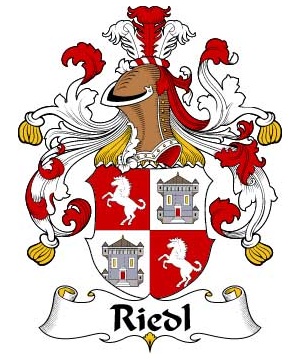 German/R/Riedl-Crest-Coat-of-Arms