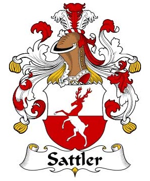 German/S/Sattler-Crest-Coat-of-Arms