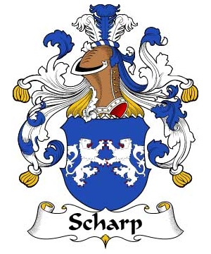 German/S/Scharp-Crest-Coat-of-Arms