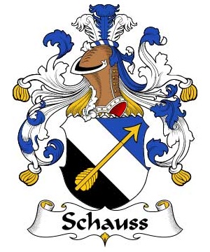 German/S/Schauss-Crest-Coat-of-Arms