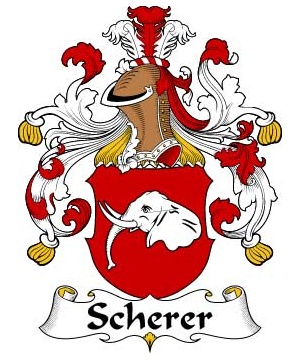 German/S/Scherer-Crest-Coat-of-Arms