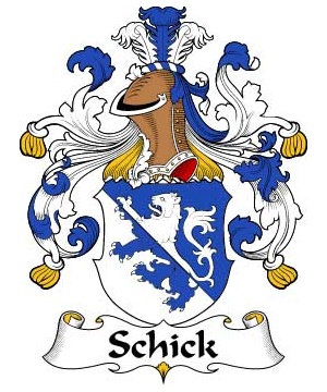 German/S/Schick-Crest-Coat-of-Arms