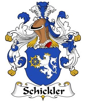 German/S/Schickler-Crest-Coat-of-Arms