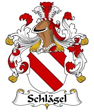German/S/Schlagel-or-Schlegel-Crest-Coat-of-Arms