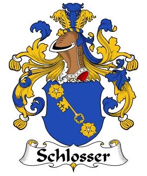 German/S/Schlosser-Crest-Coat-of-Arms