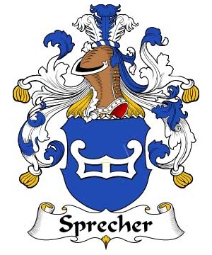 German/S/Sprecher-Crest-Coat-of-Arms