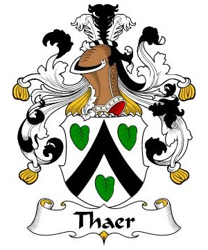 German/T/Thaer-Crest-Coat-of-Arms