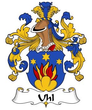 German/U/Uhl-Crest-Coat-of-Arms