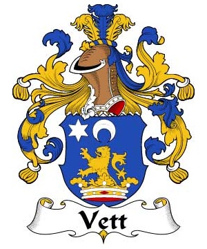 German/V/Vett-Crest-Coat-of-Arms