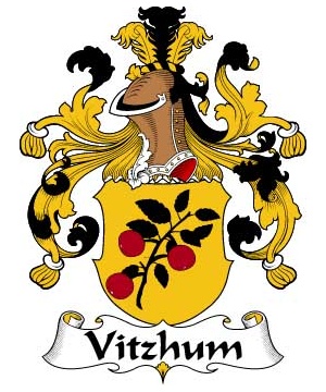 German/V/Vitzhum-Crest-Coat-of-Arms