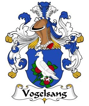 German/V/Vogelsang-Crest-Coat-of-Arms