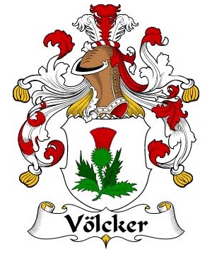 German/V/Volcker-Crest-Coat-of-Arms
