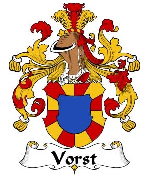 German/V/Vorst-Crest-Coat-of-Arms