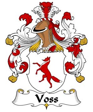 German/V/Voss-Crest-Coat-of-Arms