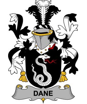 Irish/D/Dane-or-O'Dane-Crest-Coat-of-Arms