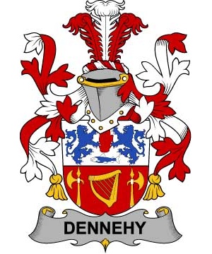 Irish/D/Dennehy-or-O'Dennehy-Crest-Coat-of-Arms
