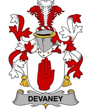 Irish/D/Devaney-or-O'Devaney-Crest-Coat-of-Arms