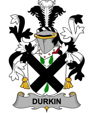Irish/D/Durkin-or-O'Durkin-Crest-Coat-of-Arms