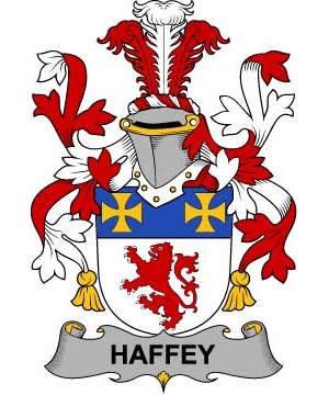 Irish/H/Haffey-or-O'Haffy-Crest-Coat-of-Arms
