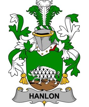 Irish/H/Hanlon-or-O'Hanlon-Crest-Coat-of-Arms