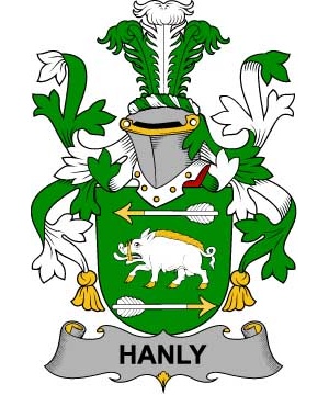 Irish/H/Hanly-or-O'Hanley-Crest-Coat-of-Arms