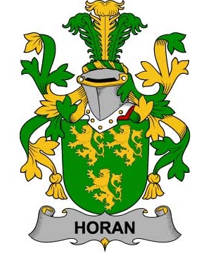 Irish/H/Horan-or-O'Horan-Crest-Coat-of-Arms