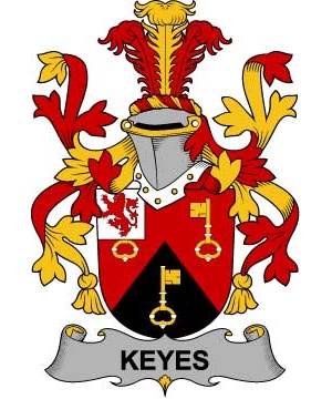 Irish/K/Keyes-Crest-Coat-of-Arms