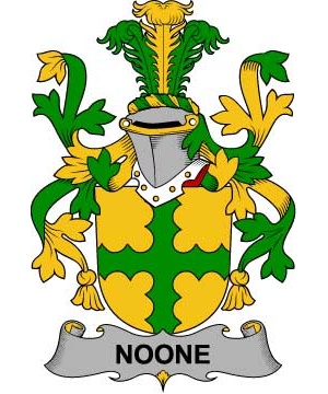 Irish/N/Noone-or-O'Noone-Crest-Coat-of-Arms