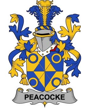Irish/P/Peacocke-Crest-Coat-of-Arms