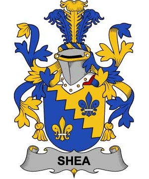 Irish/S/Shea-or-O'Shee-Crest-Coat-of-Arms
