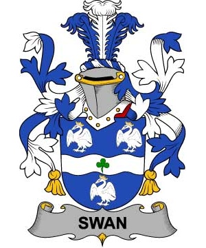 Irish/S/Swan-Crest-Coat-of-Arms