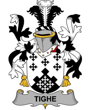 Irish/T/Tighe-or-O'Teague-Crest-Coat-of-Arms