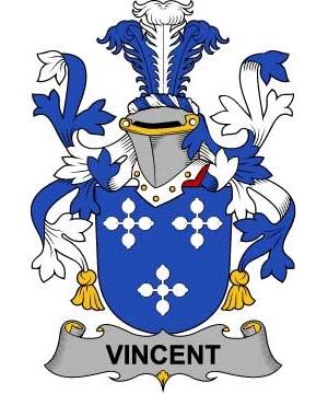 Irish/V/Vincent-Crest-Coat-of-Arms