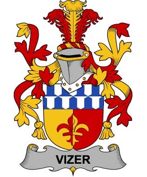 Irish/V/Vizer-Crest-Coat-of-Arms