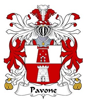 Italian/P/Pavone-Crest-Coat-of-Arms