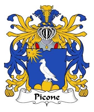 Italian/P/Picone-Crest-Coat-of-Arms