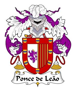 Ponce de Leao Crest-Coat of Arms