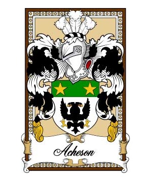 Scottish-Bookplates/A/Acheson-Crest-Coat-of-Arms