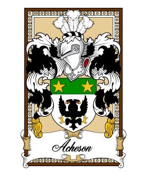 Scottish-Bookplates/A/Acheson-Crest-Coat-of-Arms