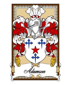 Scottish-Bookplates/A/Adamson-Crest-Coat-of-Arms